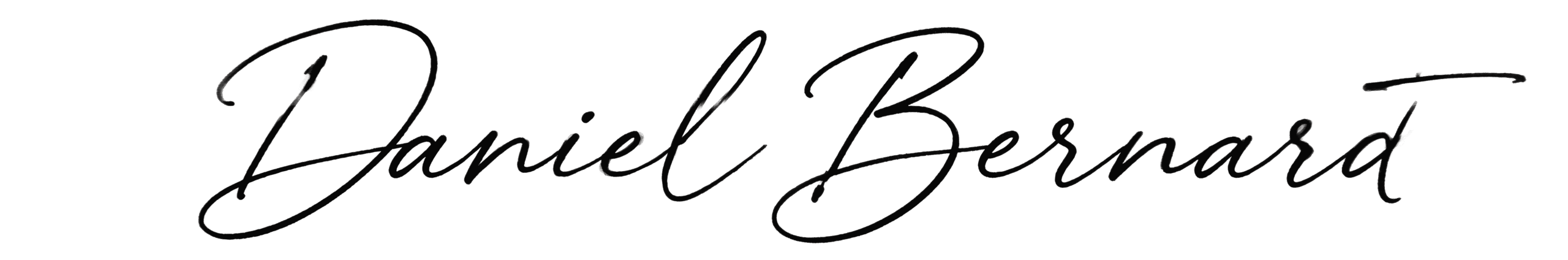 Signature Daniel Bernard