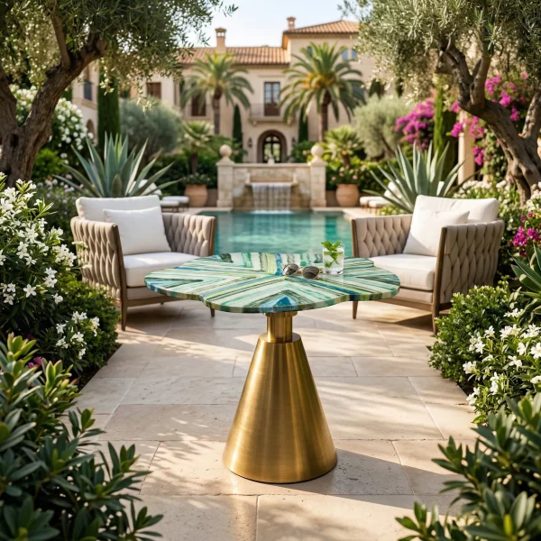 Mobilier Outdoor : Transformez votre jardin en galerie d&rsquo;art avec la céramique